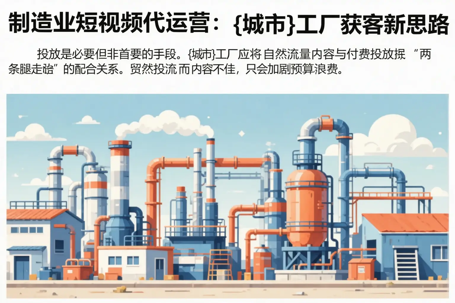 制造业短视频代运营：乐安工厂获客新思路